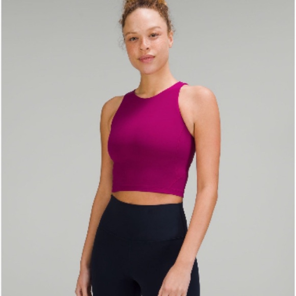 Lululemon Align High-Neck Tank Top Magenta Purple